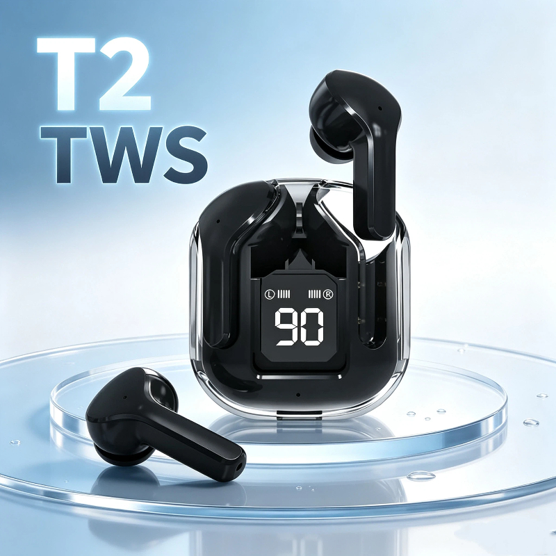 Audio Music Dj - Novo fone de ouvido Bluetooth T2,