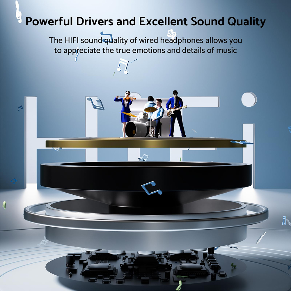 Fones de ouvido hifi surround  - Audio Music Dj avaliação e preço